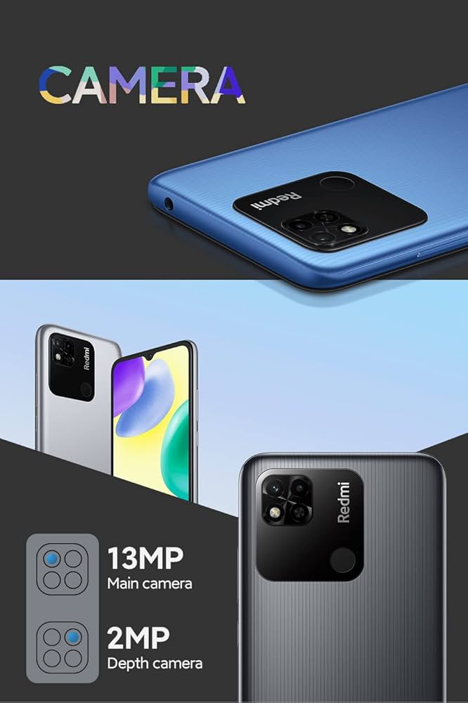 Xiaomi Redmi 10A, 4GB RAM, 128GB ROM - Chrome Silver: Buy